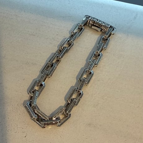 2606BR0133 / Vintage Design chain bracelet（Silver）