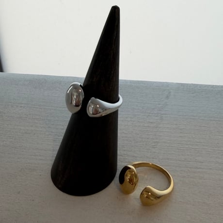 2604RG0780 / Asymmetry drop ring（Gold）