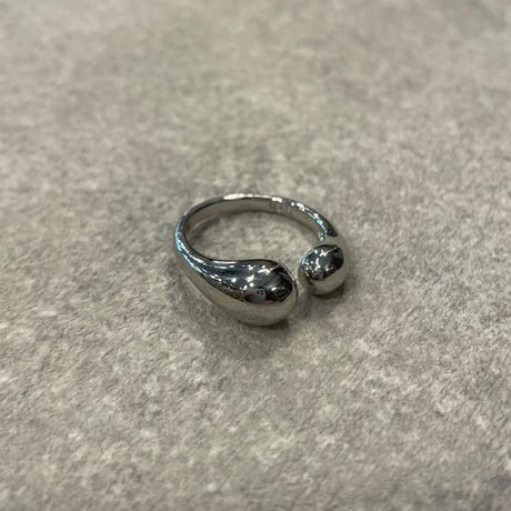 2402RG0393 / Dropfork ring（Silver）
