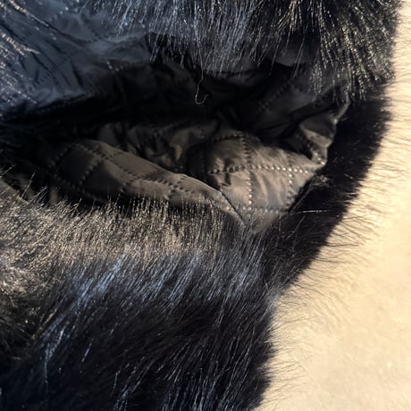 2412SL11047BK(S)/ Volume flight fur cap（Black）