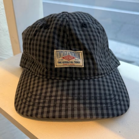 2603HW064(S) / Retro check Cap #02（Black）