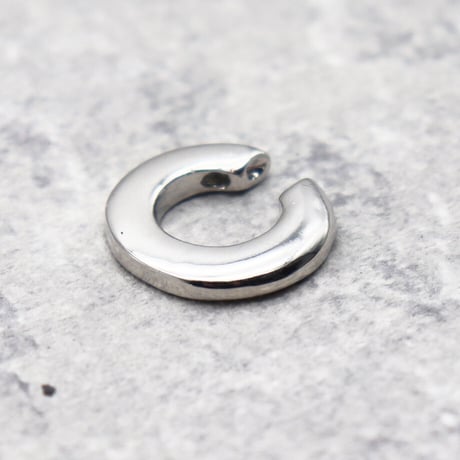 Round Circle Ear Cuff （SILVER）  / EC-031
