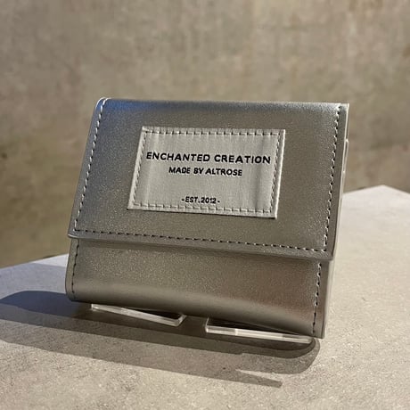 2412GS029 (S)/ Tri-fold Wallet（Silver）