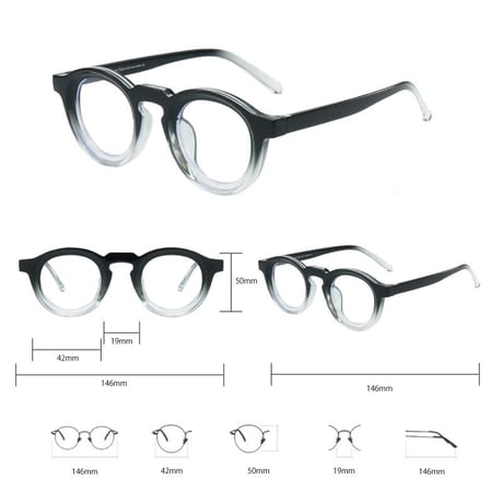 【 Legit Eyewear 】Sunglasses Saga  (Brown Cherry Clear/Clear)