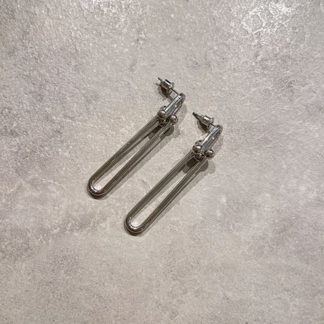 2306PR0578 / U type long chain Pierce（Silver）