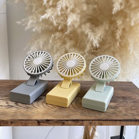 23SSGS005 / 3way clip handy fan（Green）
