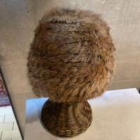 2502HW0073(S) / Rabbit fur volume hat（Beige）