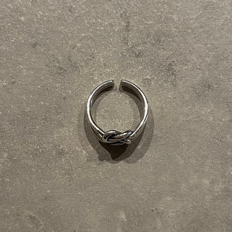 2311RG0323 / Antique double knot twist ring（Silver）