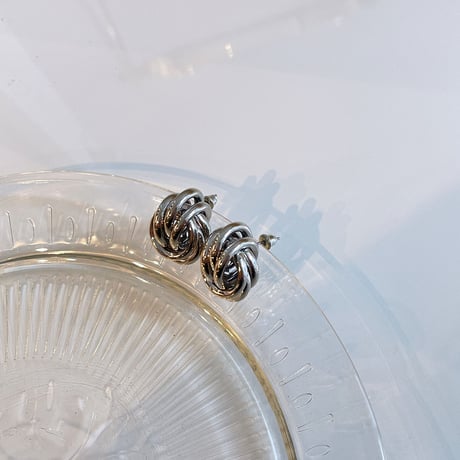Metal circle pierce（Silver）/ 2201_PR0423