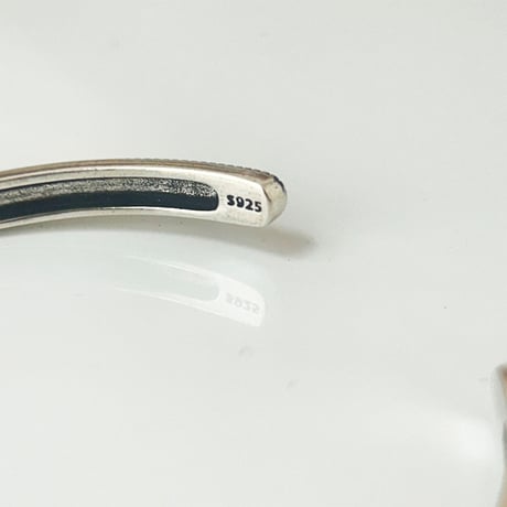 【Select】IM24AC_BRL005 / Dotline Simple bangle（Silver）