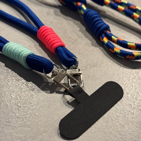 2504GS029（S）/ Multicolor Rope phone shoulder （Royal blue）