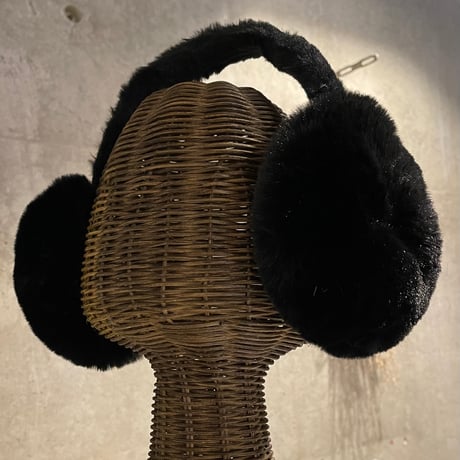 2601GS062(S)/ Volume fur ear muffler #3（Black）