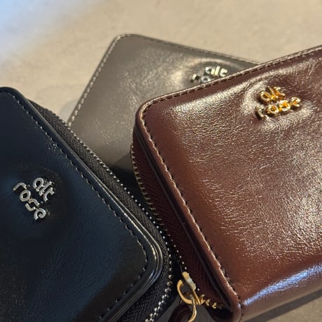 2509GS041(S)/ Logo Two-fold Wallet（Black)