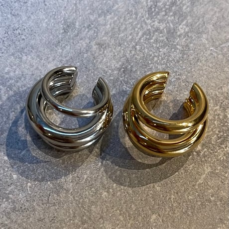 2601EC032 / Triple line volume Earcuff（Silver）