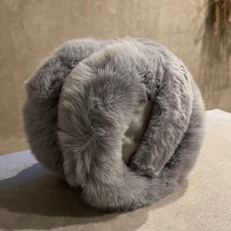 2601GS062(S) / Volume fur ear muffler #3（Gray）