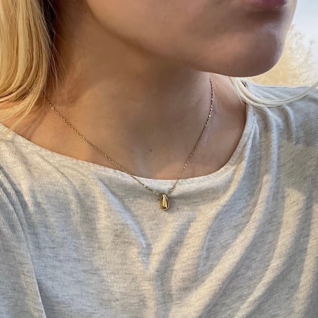 2502NC0286 / Drop motif Necklace（Gold）