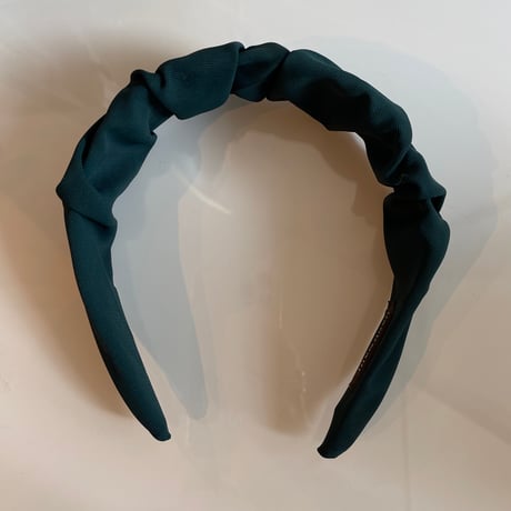 2401HA0040 / Gather color headband  (Green)
