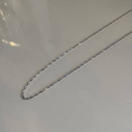 2405NC0249 / Screw chain necklace / Silver925（Silver）