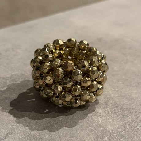 2412HA0051 / Volume bees hair tie（Gold)