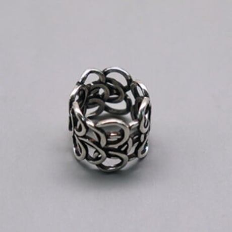 2110RG136 / Circle Irregular Ring（Silver）