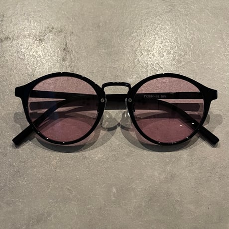 SE25SG_CA012（S） / Boston Sunglasses (Black/Pink）