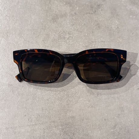 2305SG035 / Square Color sunglasses（Demi/Brown）