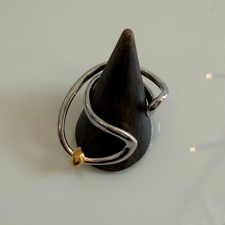 2604RG0753 / Irregular Twist ring（Silver）