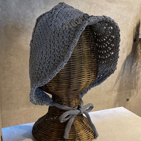 2503HW0079(S) / Wired Knit Bucket Bonnet（Gray）