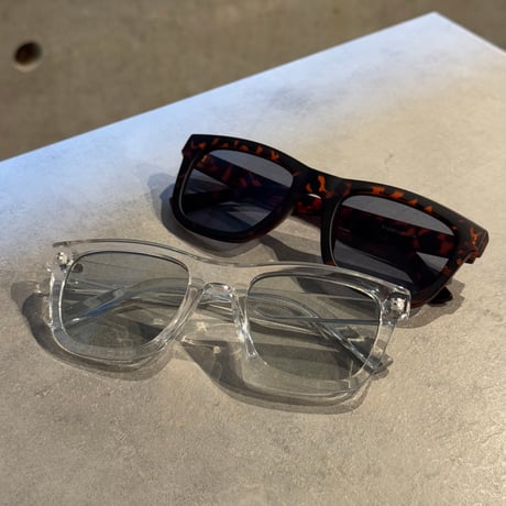 SE25SG_CA020（S） / Wellington Square Sunglasses (Matt Demi/Grey）