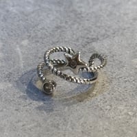 2501EC014 /  Twist star motif Ear Cuff（Silver）