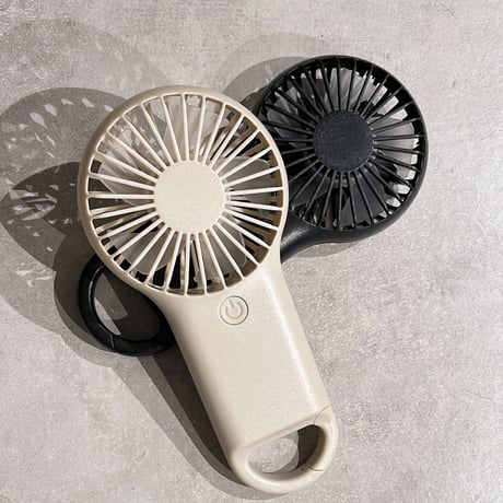 23SSGS002 / Karabiner handy fan（Black）