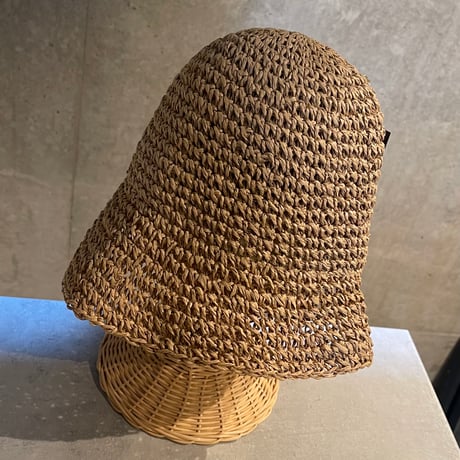 2505HW0092(S)/ Cotton bucket hat（Brown）