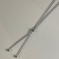 2601NC0376 / Choker chain necklace（Silver）