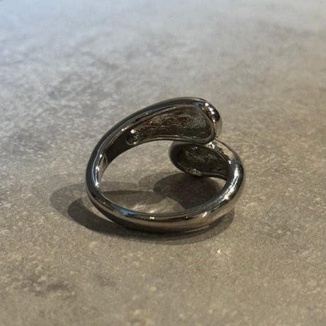 2510RG0688 / Drop Cross Ring（Silver）