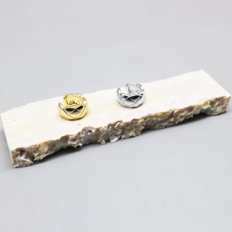 Metal Geometry Open Small  Earcuff （Gold） / EC075