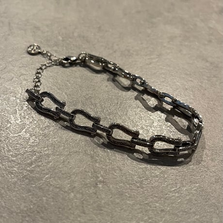 2601BR0117 / Antique U chain bracelet（Silver）