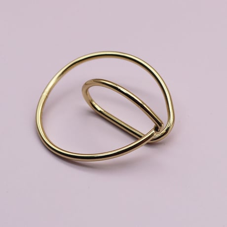 Irregular Curve Earcuff （Gold） / EC049