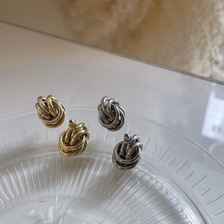 Metal circle pierce（Silver）/ 2201_PR0423