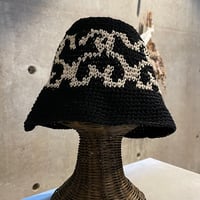 2505HW0091(S)/ Knit bucket hat（Black）