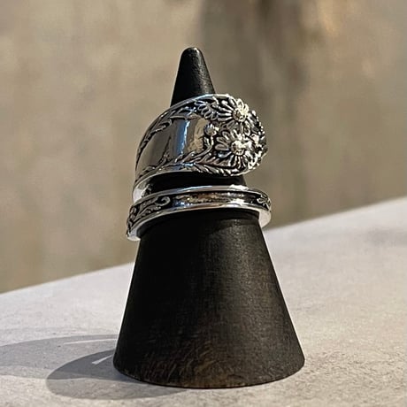 2412RG0557 / Cross  Flower  design ring（Silver）