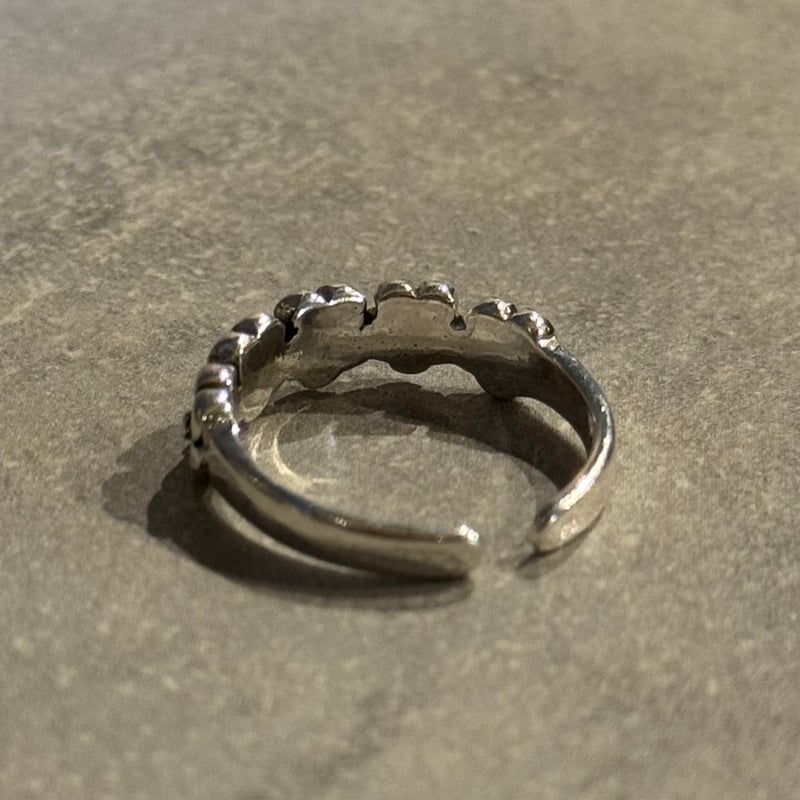 2508RG0672 / Mini Flower ring（Silver） | Calinou