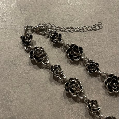 2511BR0111 / Rose connect chain bracelet（Silver）