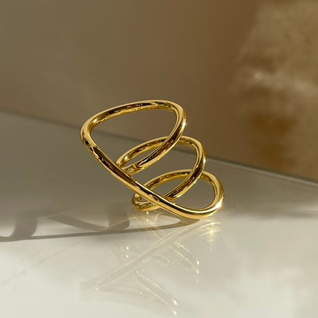 2311RG0348 / Spiral design ring（Gold）