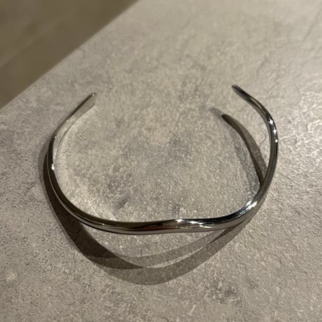 2511BR0107 / Wave Bangle（Silver）