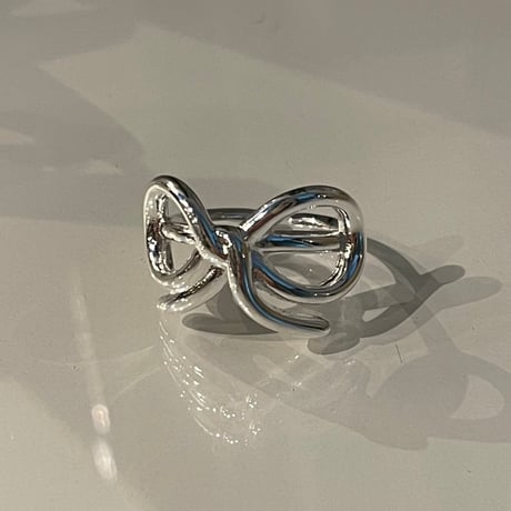 2512RG00689 / ribbon motif ring（Silver）
