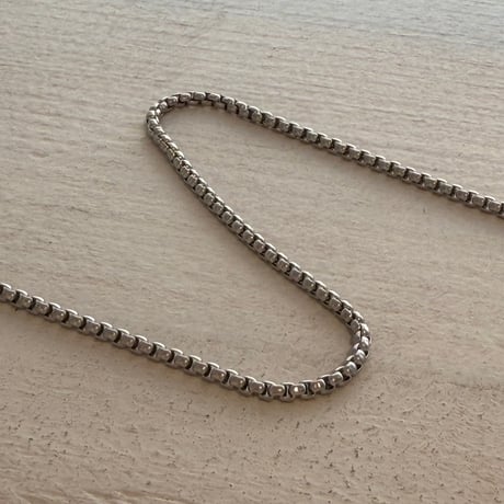 2605NC0395 / Venetian chain Necklace（Silver）