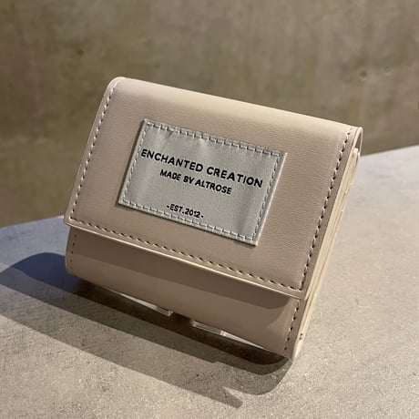 2412GS029 (S)/ Tri-fold Wallet（Ivory）
