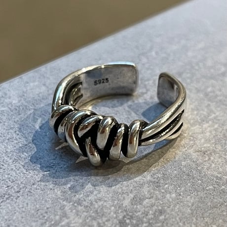 2510RG0691 / Spiral design Ring（Silver）