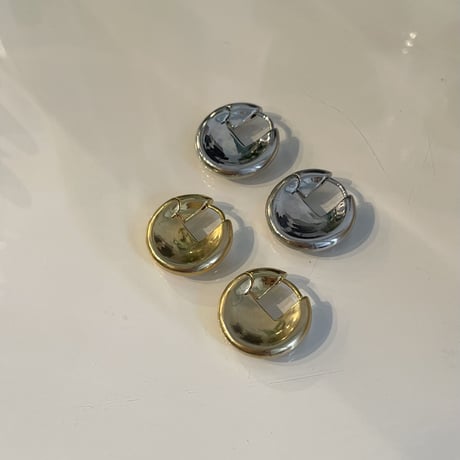 2310PR0593 / Metal hoop Pierce（Silver）