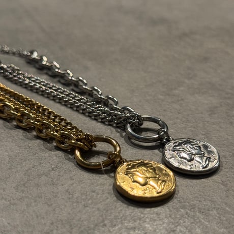 2510BR0094 / Coin Charm Bracelet（Silver）